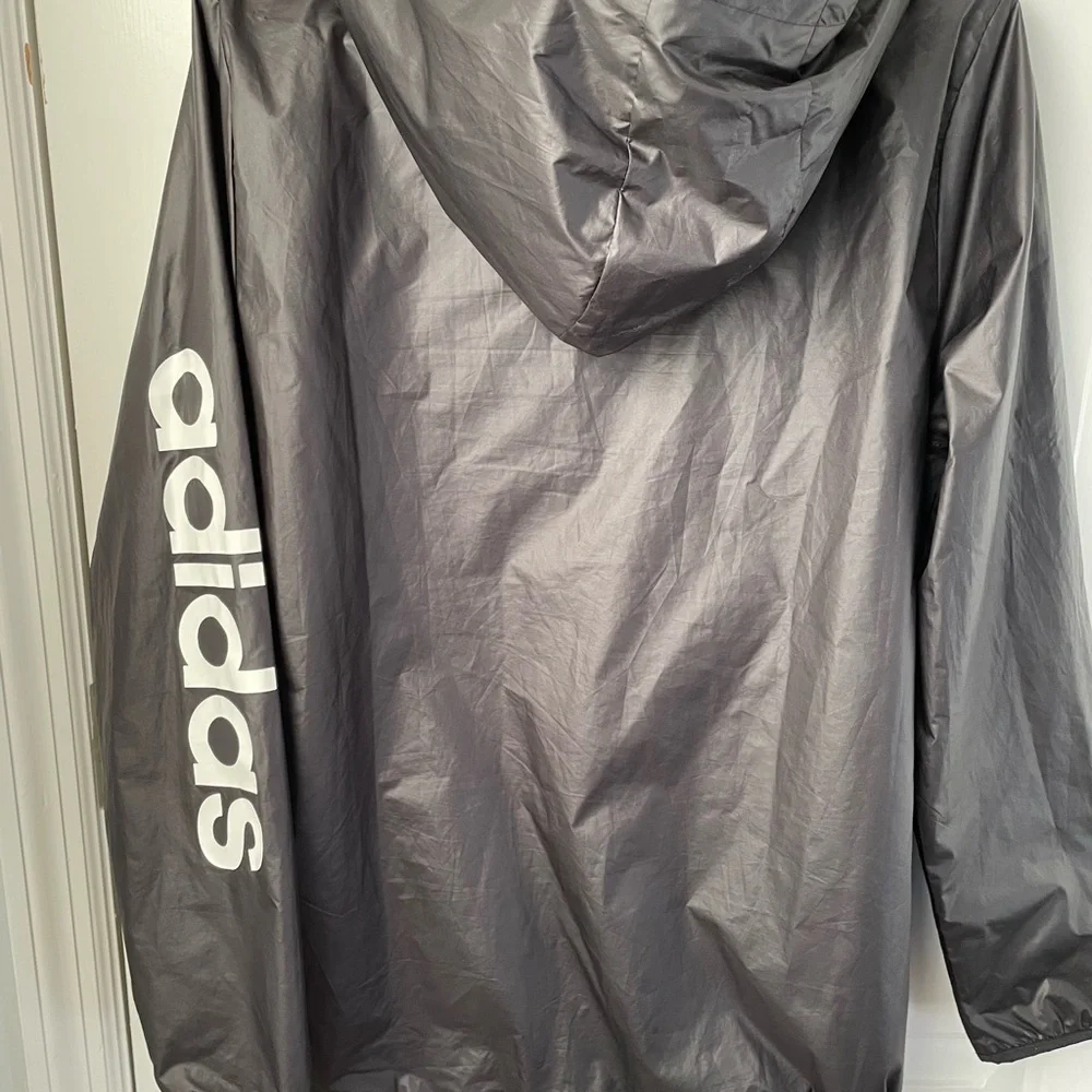 Adidas women’s windbreaker jacket black